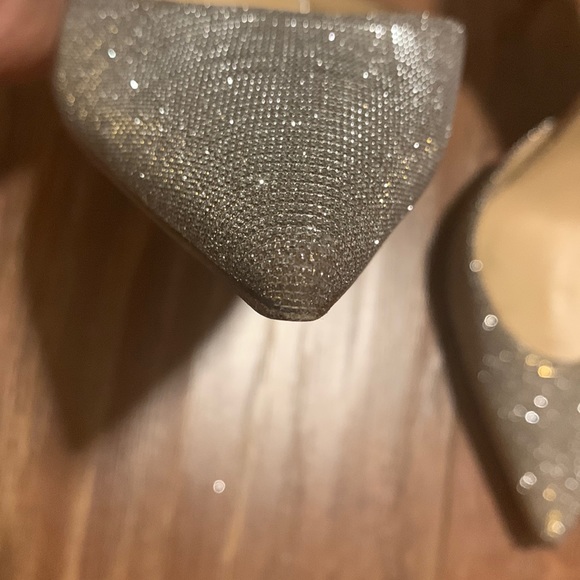 Christian Louboutin | Iriza 100mm | Glitter silver/gold Size 39.5 - Picture 14 of 14